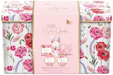Baylis & Harding Royale Garden Luxury Keepsake Tin, Gift Set for Women - Image 2