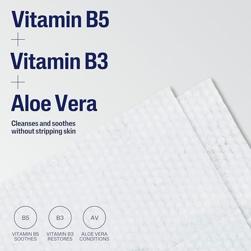 Cetaphil Cleansing Face & Body Wipes, Fragrance Free, 10ct, 12-Pack - Image 4