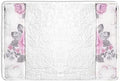 Zahari Home Michelle Bathroom Rug Luxury Bath Rug Washable Beautiful Shower Mat Unique Design Stylish Non Slip Shower Mat Floral Rug Bath Shower Tub Decor by ZahariHome