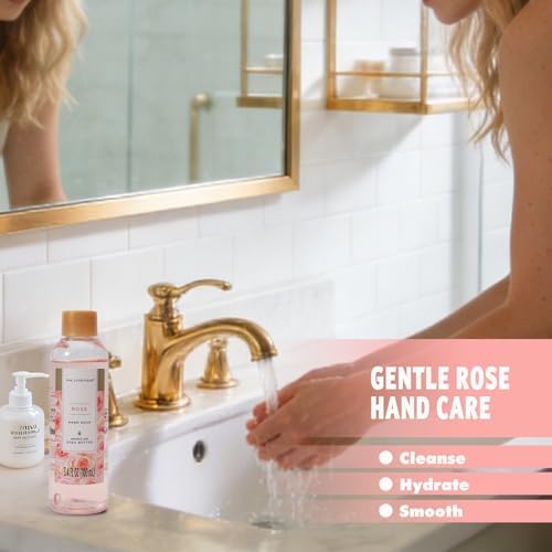 spa luxetique Spa Gift Baskets for Women - 10PCS Rose Bath Sets for Her Birthday, Christmas Gifts for Women, Mother, Wife, Girlfriend - Image 3
