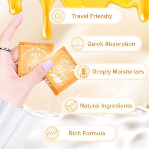 NXJ INFILILA 100PCS Cuticle Oil for Nails,Mini Cuticle Oil Bulk for Travel - Image 6