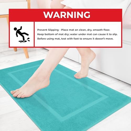 Cotton Paradise 100% Cotton Bathroom Towel Set, 2 Piece 20x34 Floor Towels - Image 4