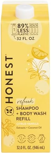 The Honest Company Shampoo Body Wash Refill Carton, Citrus Vanilla Refresh by TheHonestCompany