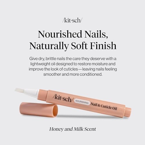 Kitsch Nail Cuticle Oil Pen Brush with Jojoba Oil & Vitamin E - 2.8 ml - Image 2