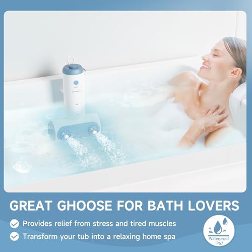 Portable Jets Bath for tub, Dual Mode Bubble & Massage Bathtub Accessories - Image 7