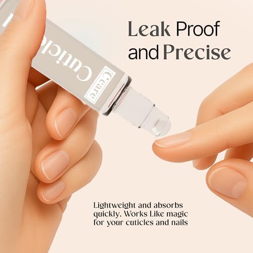 C CARE Fragrance Free Roll-On Cuticle Oil | Natural Revitalizing Hydrating Nail Oil | Repaires Cuticles Overnight | For Damaged Skin And Thin Nails | Paraben Cruelty Free Formula | 10ml - Image 4