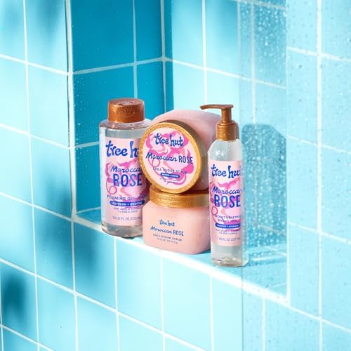 Tree Hut Moroccan Rose Moisturizing Shave Oil,Hydrating Gel-to-Oil Formula for a Smooth Shave,For All Skin Types,7.7 fl oz,(Pack of 2) - Image 6