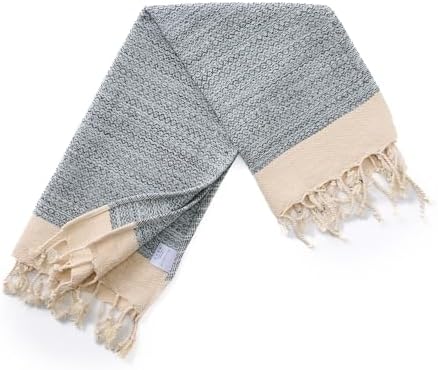 BAY LAUREL Turkish Hand Towel – Pack of 2 | Soft & Absorbent Decorative Towels for Bathroom, Hand, Face, Hair, Gym, Yoga, SPA, Kitchen & Tea | Boho Decor (Mint, Diamond 15x26 Inches (Set of 2) - Image 3