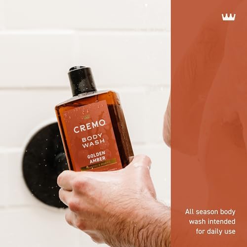 Cremo Body Wash for Men, Rich-Lathering Golden Amber, 16 Fl Oz (Pack of 12) - Image 5