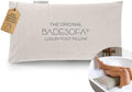 BADESOFA® Luxury Bathtub Pillow for Feet in Ivory Pearl, Quick-Drying by BADESOFA