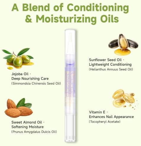 16PCS Cuticle Oil Pens, Nail Cuticle Pen Set, Conditioning Moisturize Care - Image 4