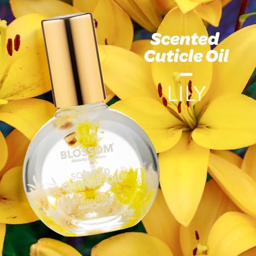 Blossom Cuticle Oil for Nails, Infused with Real Flowers, Lily, 0.92 fl. oz - Image 2