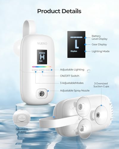 Cordless Portable Bath Jets for Tub Home Spa Massager - Image 3