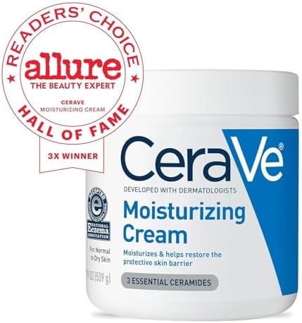 CeraVe Moisturizing Cream, Face & Body Moisturizer for Dry Skin, 19oz - Image 2