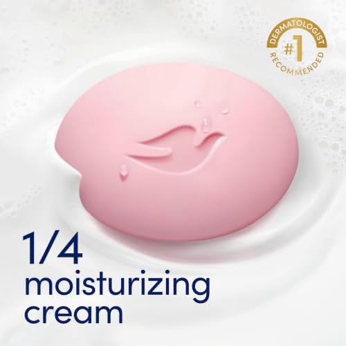 Dove Beauty Bar Soap Pink Rosa, for Soft, Smooth Skin, 6 Bars 3.75 oz - Image 4