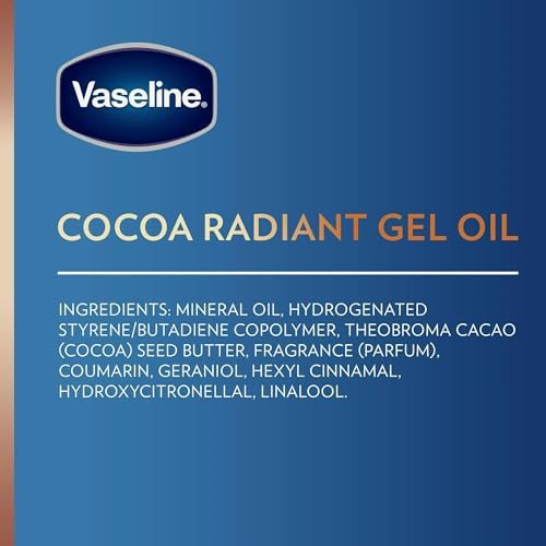 Vaseline Intensive Care Body Gel Oil, Cocoa Radiant, 6.8 oz - Image 4