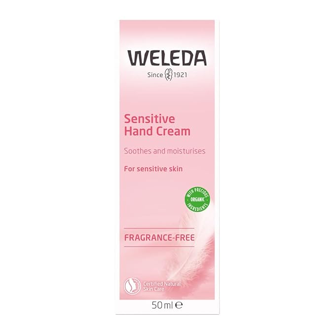 Weleda Soothing Sensitive Skin Almond Hand Cream, 1.7 Ounce