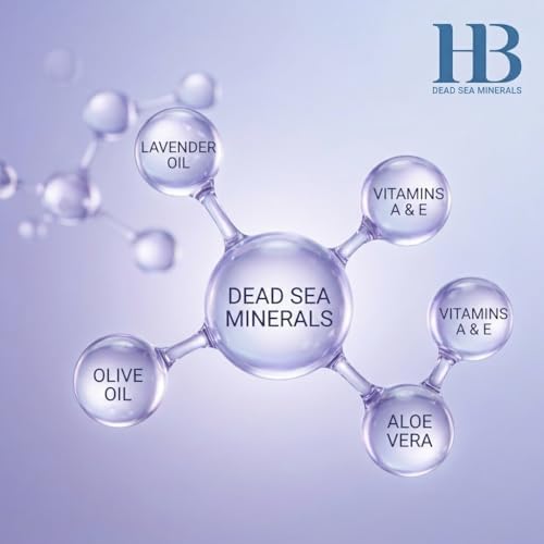 Health & Beauty Dead Sea Minerals Lavender Hand & Nail Cream 100ml – Moisturizing Hand Care for Dry Skin, Soft Hands, Nail Nourishment & Daily Hydration - Image 3
