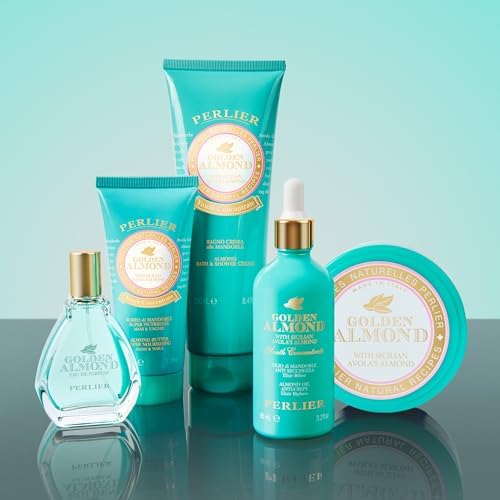 Perlier Golden Almond Bath & Shower Cream, 8.4 fl. oz. - Image 2