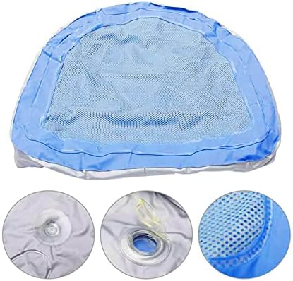 Hot Tub Seats for Adults, Inflatable Hot Tub Accessories with Suction Cup and Mesh, Inflatable and Water-Filled Dual Purpose Hot Tub Booster Seat Comfortable Soft Hot Tub Cushion (Blue) - Image 7