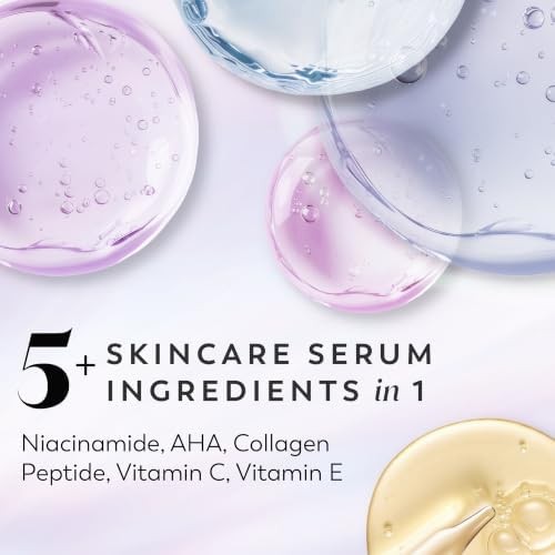 Olay Super Serum Hand & Body Lotion for Aging, 24hr Long Lasting Moisture, Fast Absorbing, 5+ Ingredient Complex for Bright Even Firm Luminous Skin, Sweet Vanilla & Soft Wood Scent, 17 fl oz - Image 3