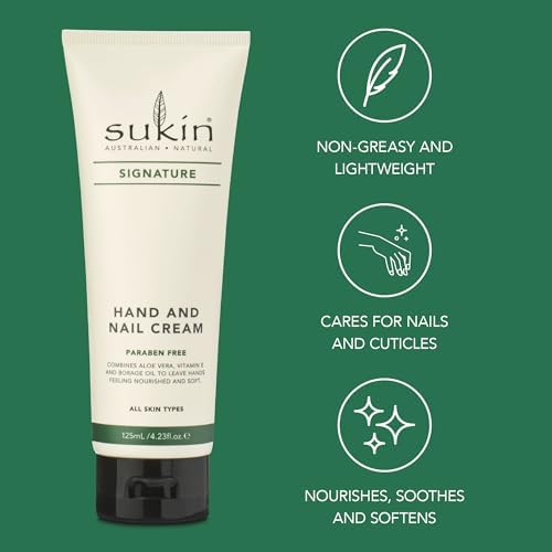 Sukin - Hand & Nail Cream, Signature Collection for Dry Hands, 4.23 fl oz 125 mL - Image 4