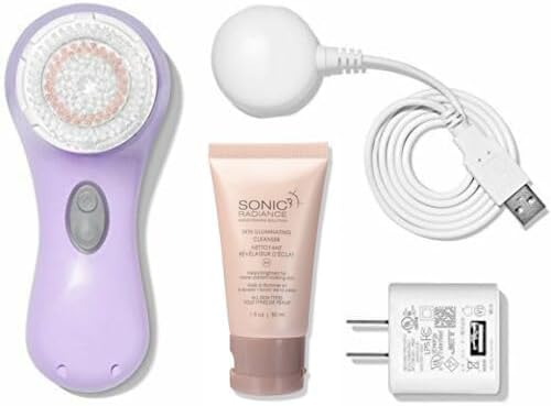 Facial Cleansing Brush System, Mia 2 Sonic Face Scrubber, Lavander