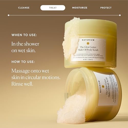 Naturium The Glow Getter Multi-Oil Body Scrub, 8 Fl Oz (Pack of 12) - Image 5