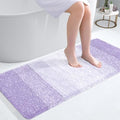 OLANLY Bathroom Runner Rug 40x20, Extra Soft Absorbent Microfiber Bath Rugs by OLANLY