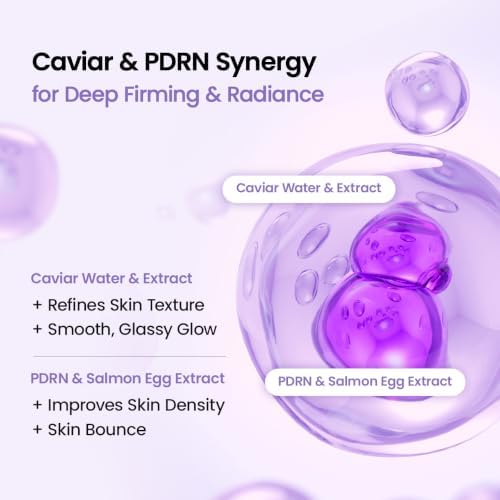 BIODANCE Rejuvenating Caviar PDRN Real Deep Mask, Overnight Hydrogel Face Mask, Skin Firming, Radiance, Enhancing Skin Recovery, Korean Skin Care, Self Care Gifts for Women | 1.19oz(34g) x 4ea - Image 4