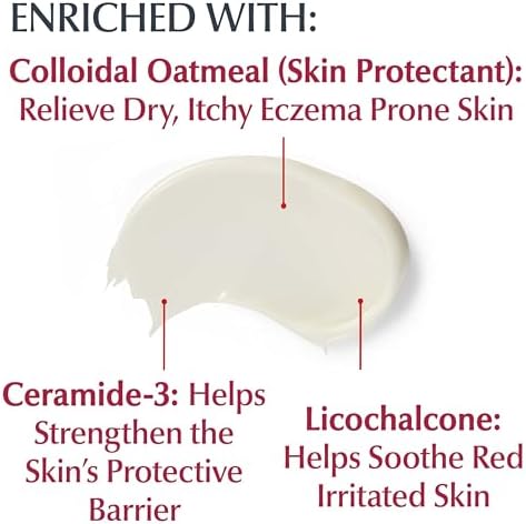 Eucerin Eczema Relief Body Cream, Colloidal Oatmeal Enriched, Steroid Free Eczema Cream, 8 OZ Tube (Pack of 12) - Image 5