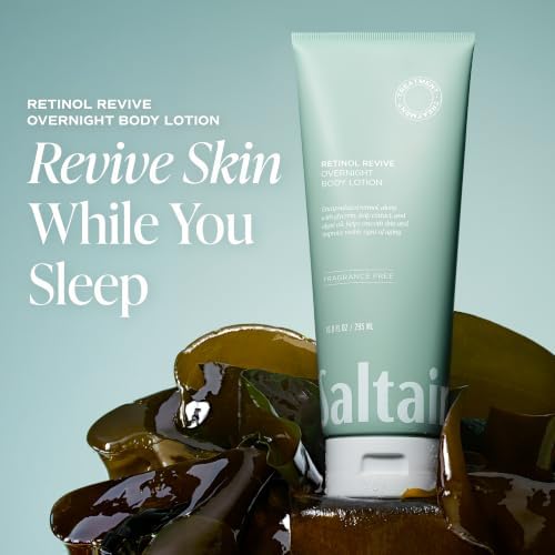 Saltair Retinol Revive Night Lotion | Skin Tightening Cream | 10 oz Pump - Image 2