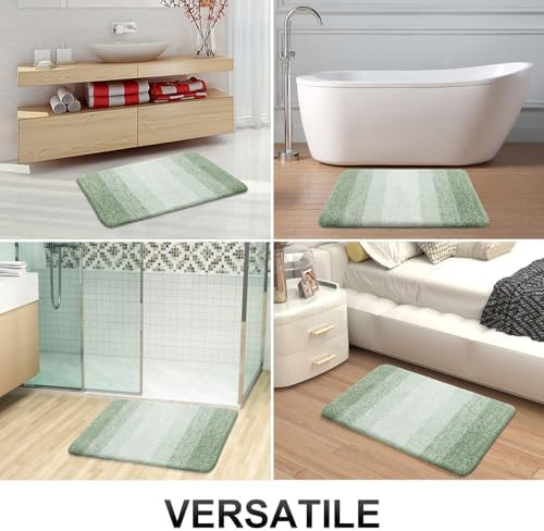 OLANLY Bathroom Runner Rug 47x24, Extra Soft Absorbent Microfiber Bath Rugs - Image 6