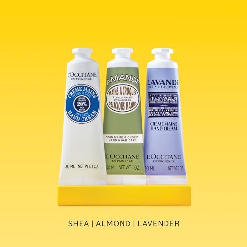 L'Occitane Hand Cream Classics 3-Piece Gift Set, Travel-Sized, Vegan Care - Image 3
