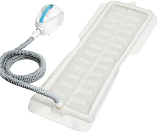 Bubble Bath Mat,Bubble Bath Massager for Smooth Bathtub – 3-Speed Adjustable Tub Spa Massager with Non-Slip Suction Cups and Remote Control – Ideal for Stress, Sore Muscles & Total Relaxation by Topfurn
