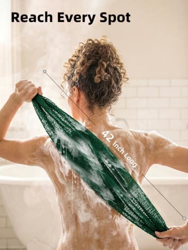 Cleangor 2Pcs African Net Sponge Authentic with Knots - Exfoliating Body - Image 3