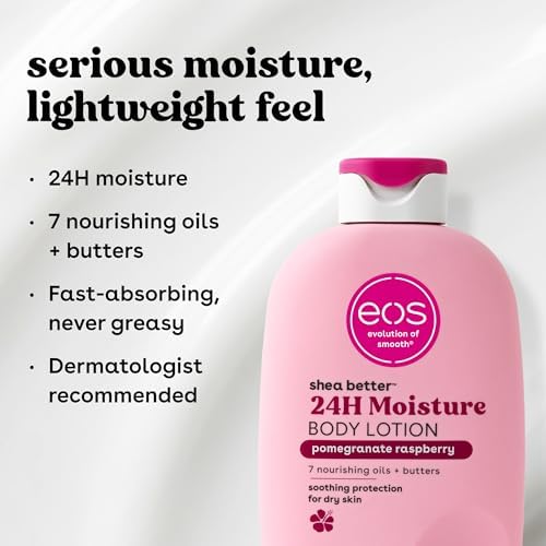 eos Essentials Bundle - Body Wash, Body Mist, Body Lotion - Pomegranate Raspberry - Image 5