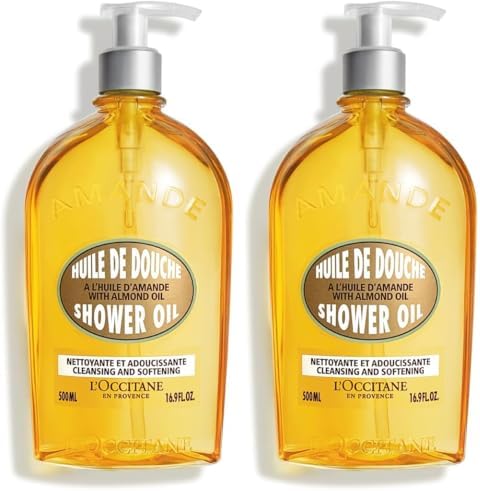 L'OCCITANE Almond Shower Oil, Cleansing Body Wash & Shaving Base, Vegan by Unknown