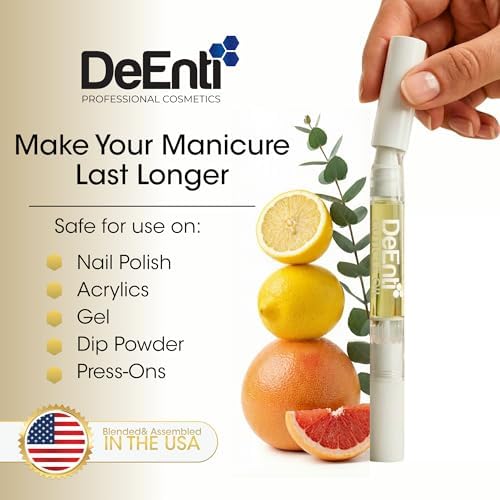 DeEnti Cuticle Oil Pen, Jojoba Nail Oil for Nails, Lemon Scented Nail Care - Image 7