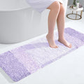 OLANLY Bathroom Runner Rug 47x17, Extra Soft Absorbent Microfiber Bath Rugs by OLANLY