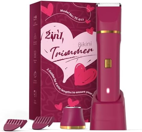 Risina 2-in-1 Bikini Trimmer for Women, Beach Essentials for Women by Risina
