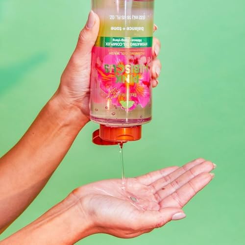 Tree Hut Pink Hibiscus Foaming Body Wash, 18 Fl Oz (Pack of 12) - Image 3