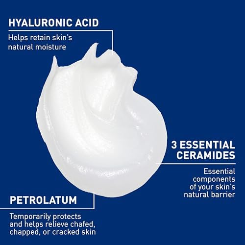CeraVe Healing Ointment, Hyaluronic Acid Skin Protectant for Dry Skin, 5oz - Image 2