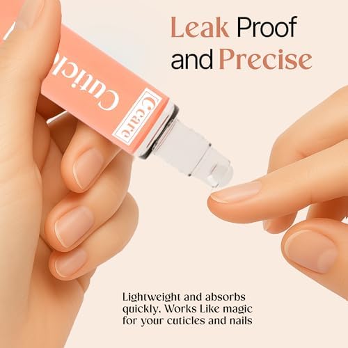 C CARE Vanilla & Sugar Roll-On Cuticle Oil | Natural Revitalizing Hydrating Nail Oil | Repaires Cuticles Overnight | For Damaged Skin And Thin Nails | Paraben Cruelty Free Formula | 10ml - Image 4