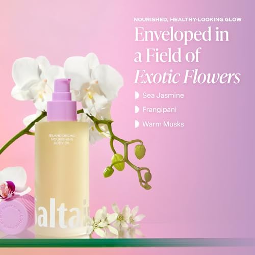 Saltair Body Oil – Silky After Shower and Bath Dry Oil for Women and Men – Non-Greasy, Well-Absorbing Moisturizer for Hydrating Dry Skin – Island Orchid Scent, 4oz (Pack of 2) - Image 2