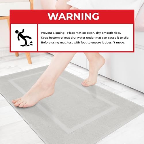 Cotton Paradise 100% Cotton Bathroom Towel Set, 2 Piece 20x34 Floor Towels - Image 4