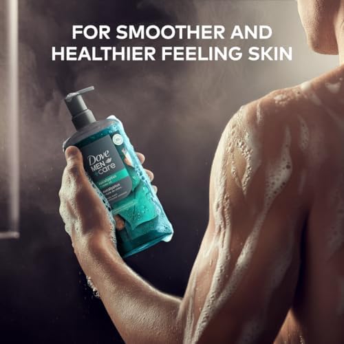 Dove Men Moisturizing Body Wash, Eucalyptus + Cedar Oil, 26oz - Image 2