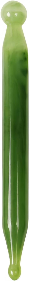 Gua Sha Scraping Massage Tool, GuaSha Facial Set, Natural Resin GuaSha Massage Tools for Rejuvenate Skin Anti-Wrinkle Anti Aging (Green, Acupoint Pen)