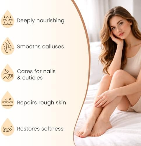 BLOOMORA Moisturizing Hand & Foot Mask Set with Shea Butter, Jojoba Oil & Vitamin E, Foot Mask for Dry Cracked Feet & Hand Moisturizer Gloves, 6 Hydrating Socks, 6 Moisturizing Gloves (6 pairs each) - Image 2