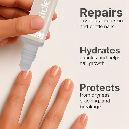 C CARE Fragrance Free Roll-On Cuticle Oil | Natural Revitalizing Hydrating Nail Oil | Repaires Cuticles Overnight | For Damaged Skin And Thin Nails | Paraben Cruelty Free Formula | 10ml - Image 3